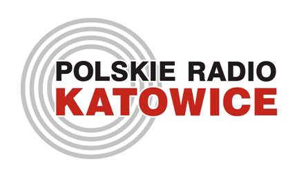 Logo Polskiego Radia Katowice z charakterystycznymi okręgami i nazwą stacji.