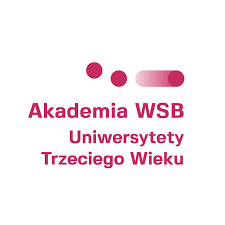 Logo Akademii WSB dla Uniwersytetów Trzeciego Wieku.