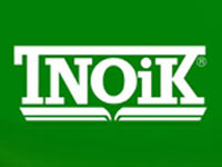 Logo na zielonym tle z napisem "TNOiK".