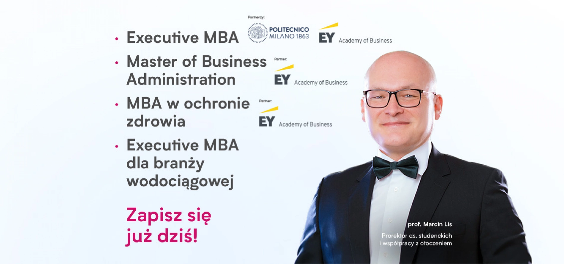 tło: Studia MBA i podyplomowe