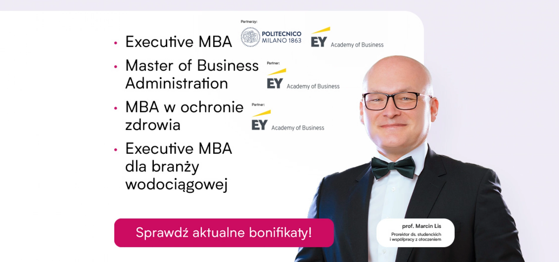 tło: Studia MBA i podyplomowe