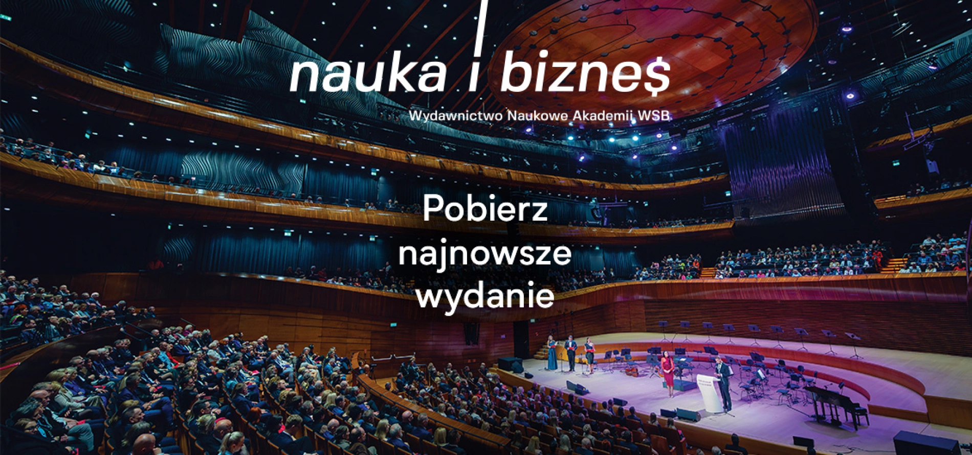 tło: Najnowsze wydanie Nauki i Biznes