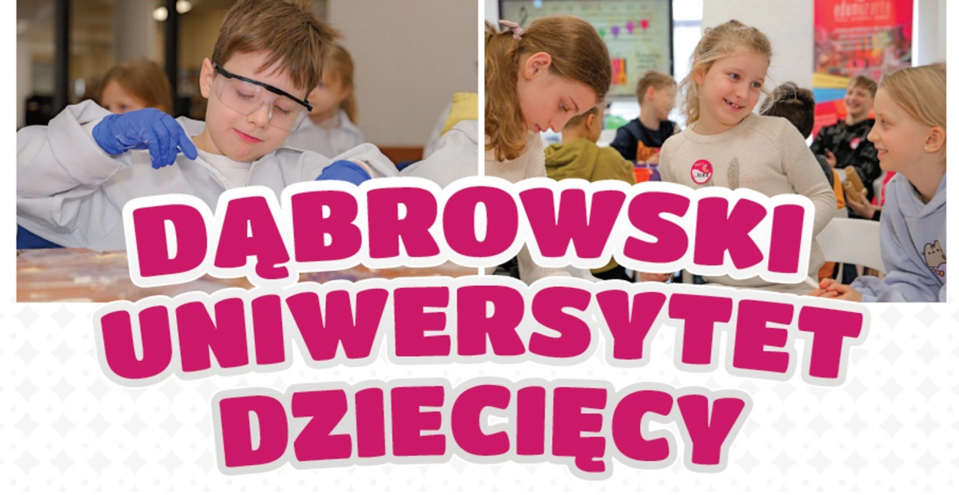 tło: Tutaj rodzą się odkrywcy!