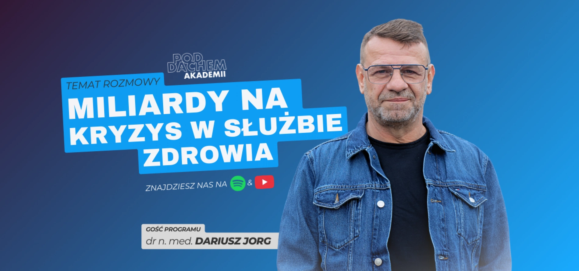 tło: Podcast - Pod Dachem Akademii