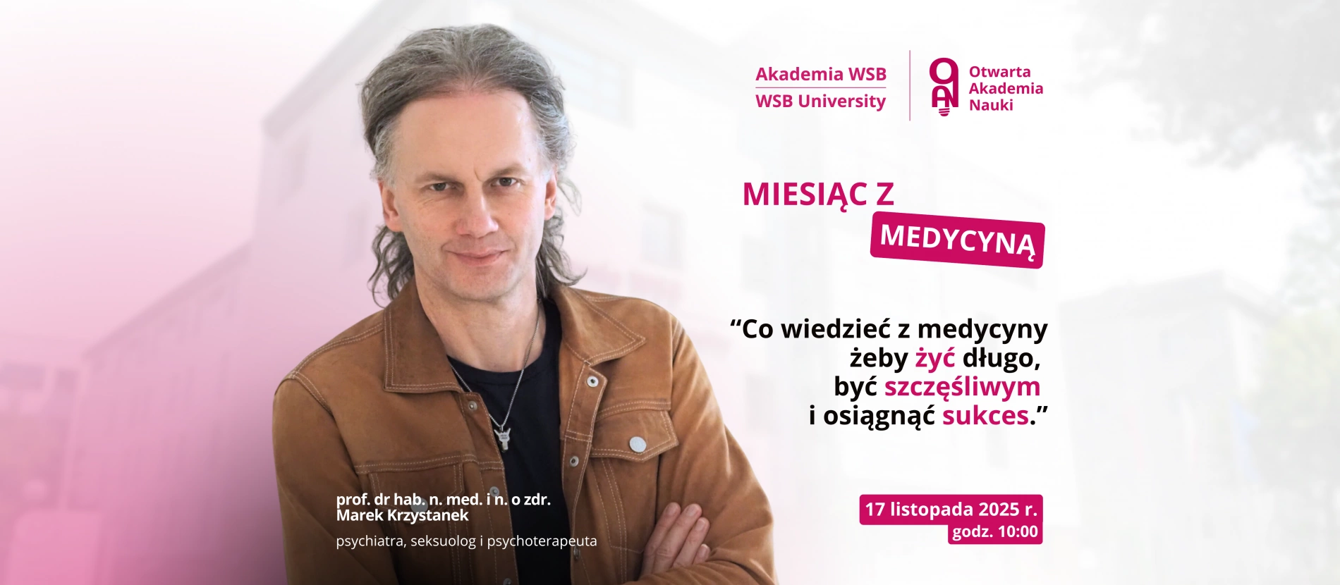 tło: Miesiąc z Medycyną