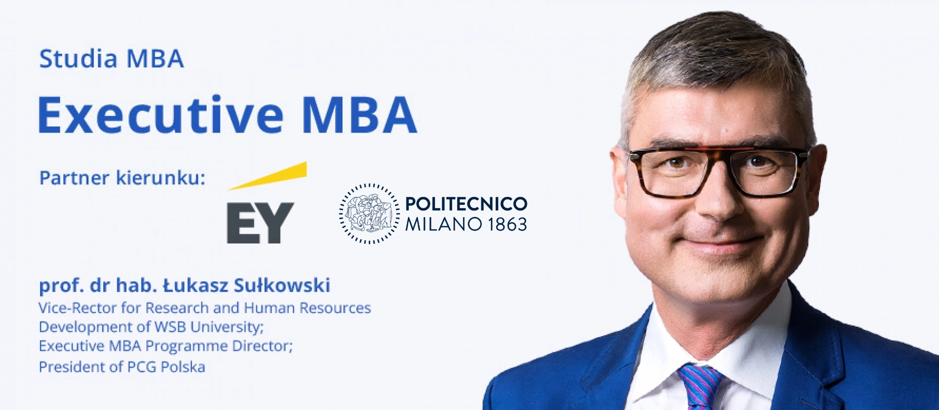 tło:  EXECUTIVE MBA | DABROWA GORNICZA