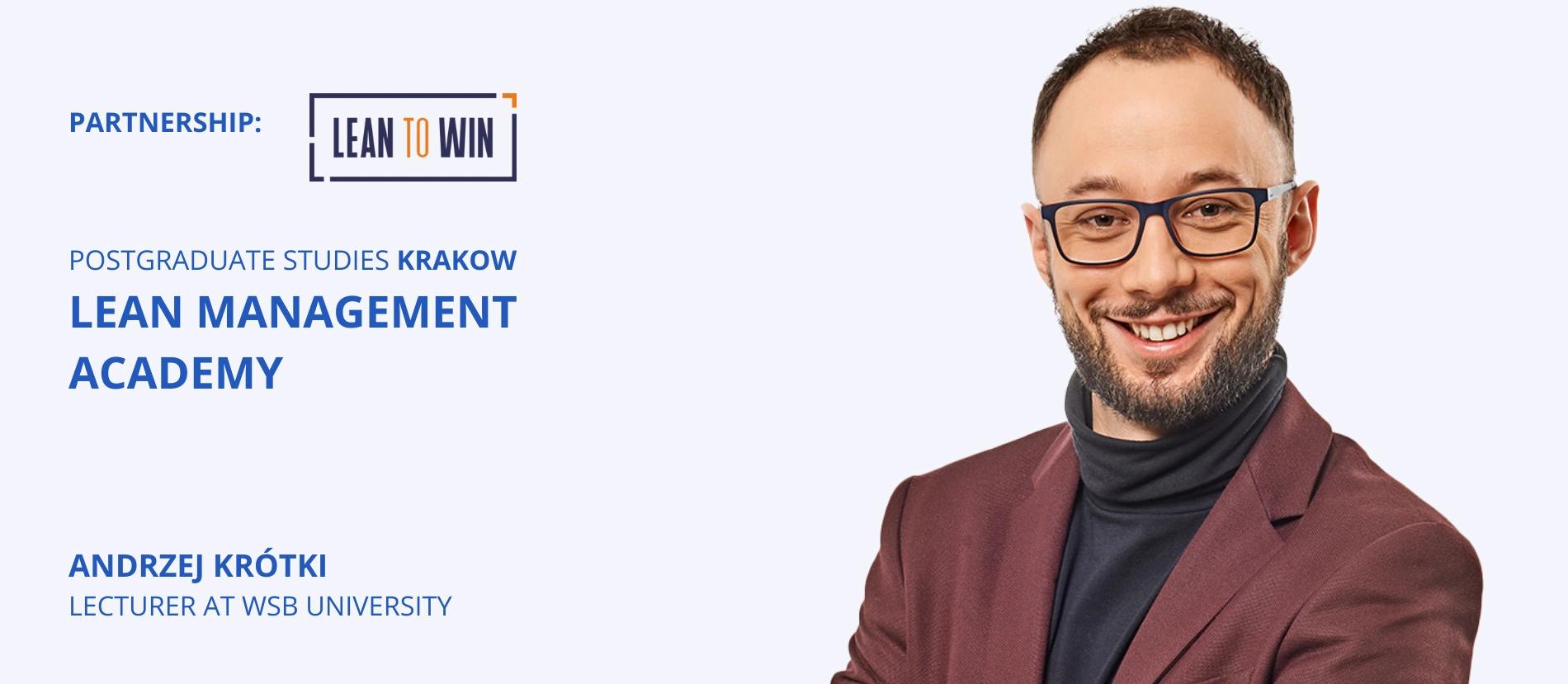 tło: LEAN MANAGEMENT ACADEMY | KRAKOW