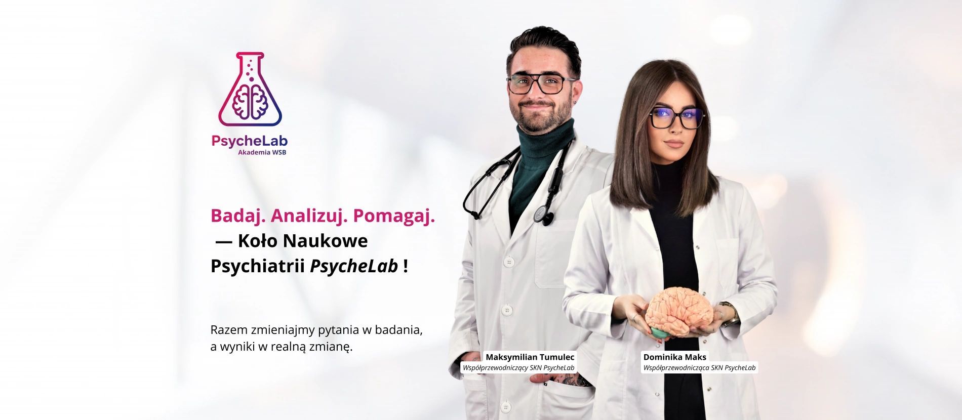 tło: Koło Naukowe Psychiatrii PsycheLab