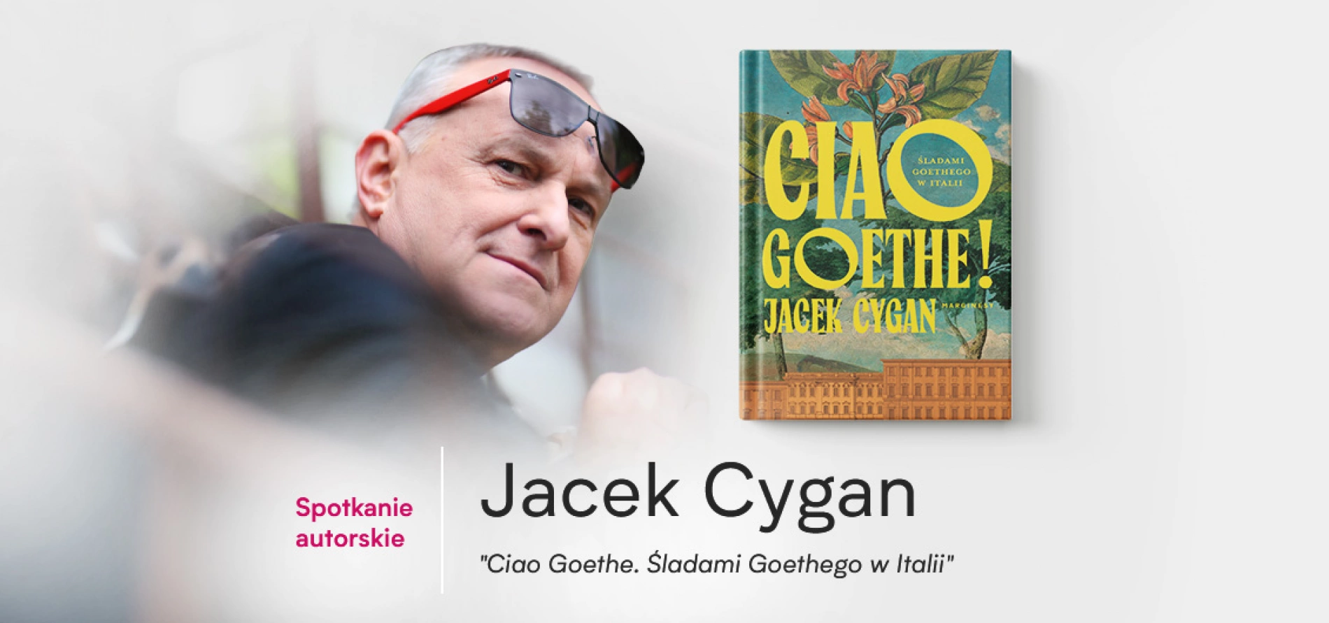 tło: Spotkanie autorskie z Jackiem Cyganem w Akademii WSB