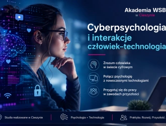 Cyberpsychologia i interakcje człowiek&ndash;technologia - studia jednolite magisterskie | CIESZYN