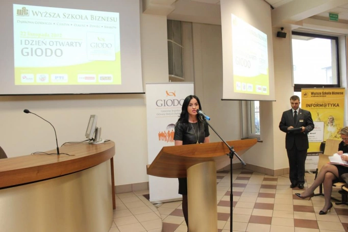 Zdjęcie nr 4 z galerii Dzień otwarty GIODO w Wyższej Szkole Biznesu w Dąbrowie Górniczej 22 listopada 2012