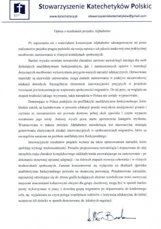 Zdjęcie nr 12 z galerii Testimonials Alphabetter