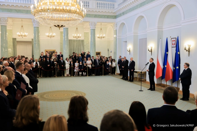Zdjęcie nr 4 z galerii Profesorowie AWSB w Pałacu Prezydenckim. Kolejne nominacje dla Naukowców Akademii
