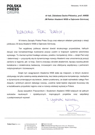 Zdjęcie nr 47 z galerii Laudacje Jubileusz 2025