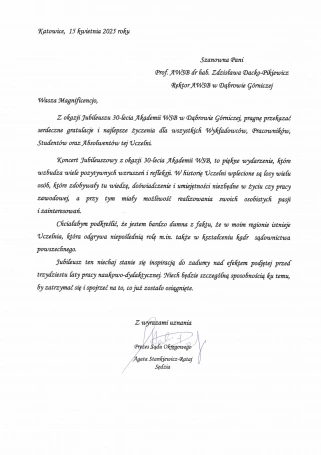 Zdjęcie nr 44 z galerii Laudacje Jubileusz 2025