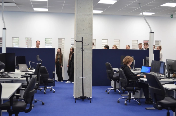Zdjęcie nr 3 z galerii Wizyta studyjna  w firmie Digital Technology Poland 