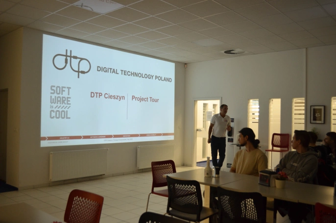 Zdjęcie nr 4 z galerii Wizyta studyjna  w firmie Digital Technology Poland 