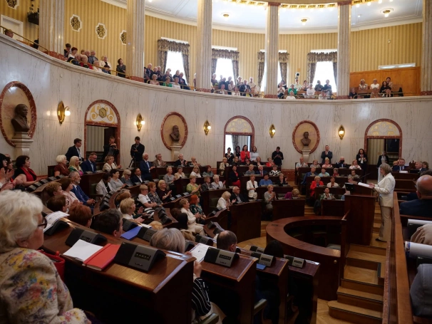 Zdjęcie nr 7 z galerii Akademia WSB na I Forum Śląskich Uniwersytetów Trzeciego Wieku