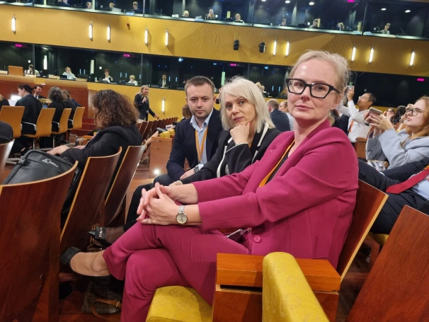 Zdjęcie nr 2 z galerii Studenci prawa Akademii WSB z wizytą studyjną w Trybunale Sprawiedliwości Unii Europejskiej 