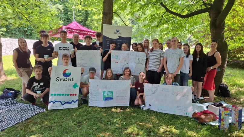 Zdjęcie nr 27 z galerii Jak rzeka wpływa na morze? Warsztaty w Cieszynie w ramach projektu SHORE: EmpOweR Students as the agents of cHangE