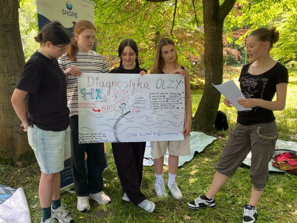 Zdjęcie nr 10 z galerii Jak rzeka wpływa na morze? Warsztaty w Cieszynie w ramach projektu SHORE: EmpOweR Students as the agents of cHangE