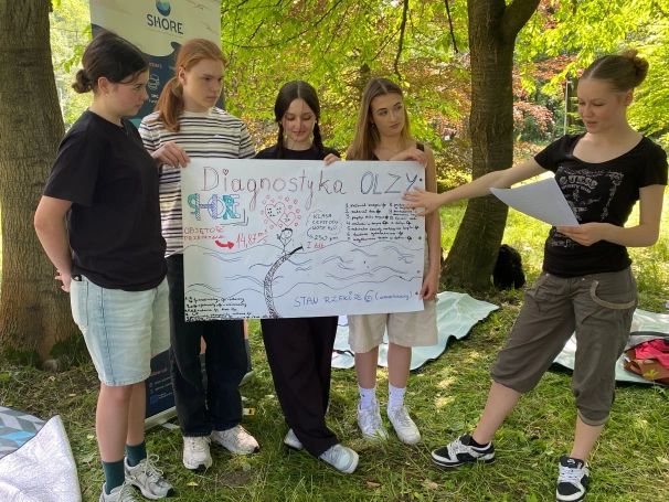 Zdjęcie nr 17 z galerii Jak rzeka wpływa na morze? Warsztaty w Cieszynie w ramach projektu SHORE: EmpOweR Students as the agents of cHangE
