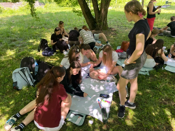 Zdjęcie nr 19 z galerii Jak rzeka wpływa na morze? Warsztaty w Cieszynie w ramach projektu SHORE: EmpOweR Students as the agents of cHangE