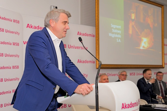 Zdjęcie nr 20 z galerii Hutnictwo w ogniu transformacji. Akademia WSB na kilka godzin stała się stolicą branży stalowej