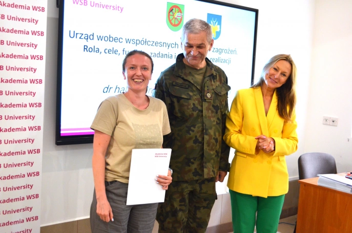 Zdjęcie nr 2 z galerii Bezpieczeństwo w regionach – Akademia WSB szkoli w zakresie ochrony ludności
