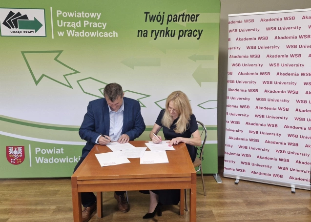 Zdjęcie nr 3 z galerii Akademia WSB i PUP Wadowice wspólnie dla rynku pracy