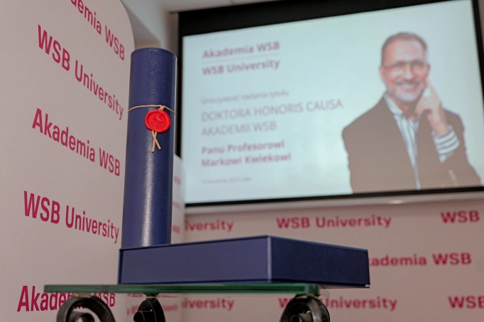 Zdjęcie nr 2 z galerii Prof. Marek Kwiek Doktorem Honoris Causa Akademii WSB 