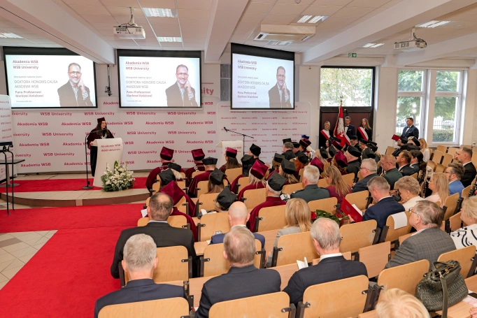Zdjęcie nr 9 z galerii Prof. Marek Kwiek Doktorem Honoris Causa Akademii WSB 