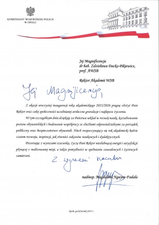 Zdjęcie nr 86 z galerii Inauguracja Roku Akademickiego 2025/2026 - Laudacje 2025 