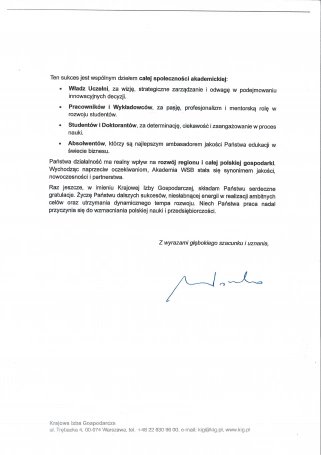 Zdjęcie nr 87 z galerii Inauguracja Roku Akademickiego 2025/2026 - Laudacje 2025 