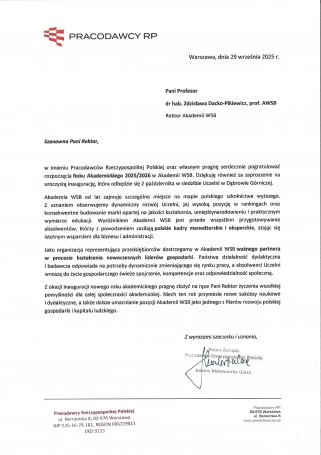 Zdjęcie nr 68 z galerii Inauguracja Roku Akademickiego 2025/2026 - Laudacje 2025 