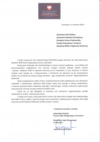 Zdjęcie nr 75 z galerii Inauguracja Roku Akademickiego 2025/2026 - Laudacje 2025 