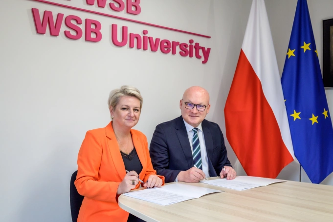 Zdjęcie nr 3 z galerii Akademia WSB patronem IX Liceum Ogólnokształcącego im. Wisławy Szymborskiej w Sosnowcu