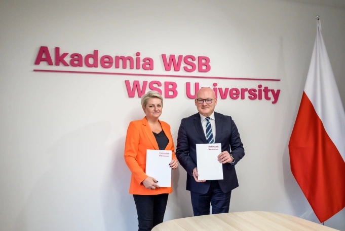 Zdjęcie nr 2 z galerii Akademia WSB patronem IX Liceum Ogólnokształcącego im. Wisławy Szymborskiej w Sosnowcu