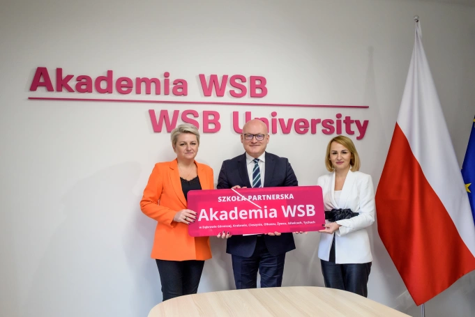 Zdjęcie nr 1 z galerii Akademia WSB patronem IX Liceum Ogólnokształcącego im. Wisławy Szymborskiej w Sosnowcu