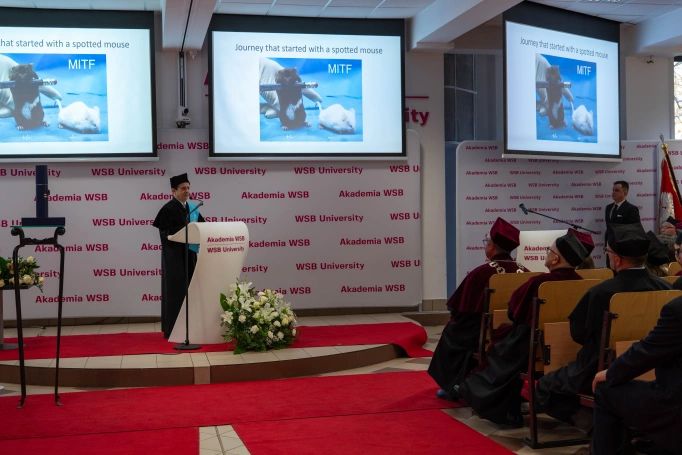 Zdjęcie nr 36 z galerii Honoris Causa prof. David E. Fisher