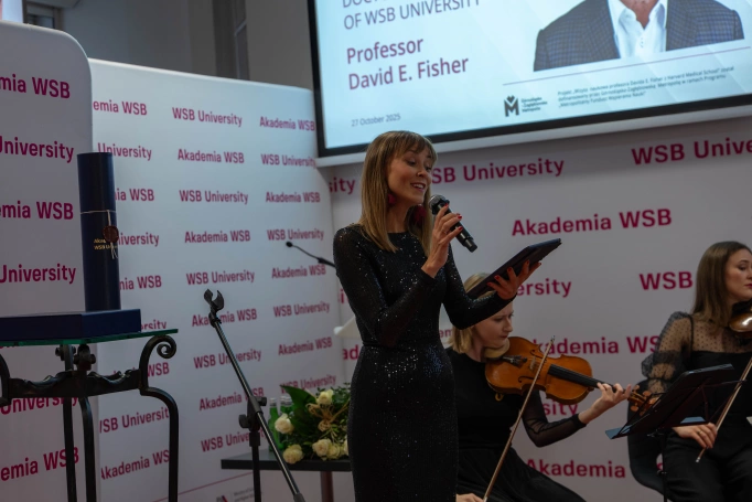 Zdjęcie nr 29 z galerii Prof. David E. Fisher Awarded the Title of Doctor Honoris Causa of the WSB University