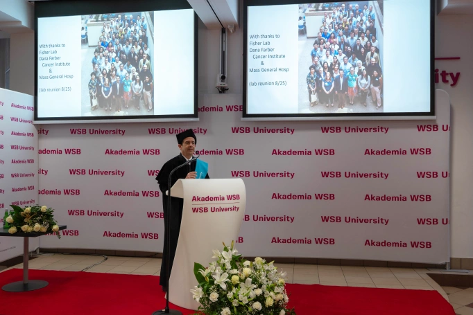 Zdjęcie nr 37 z galerii Prof. David E. Fisher Awarded the Title of Doctor Honoris Causa of the WSB University