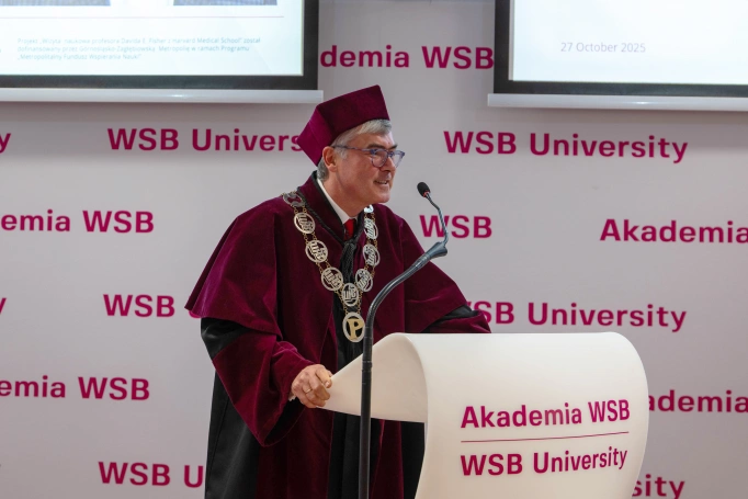 Zdjęcie nr 38 z galerii Prof. David E. Fisher Awarded the Title of Doctor Honoris Causa of the WSB University