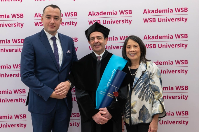 Zdjęcie nr 45 z galerii Prof. David E. Fisher Awarded the Title of Doctor Honoris Causa of the WSB University