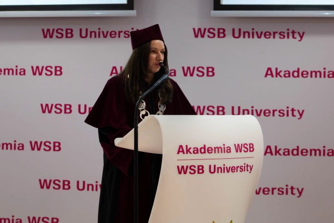 Zdjęcie nr 4 z galerii Prof. David E. Fisher Awarded the Title of Doctor Honoris Causa of the WSB University