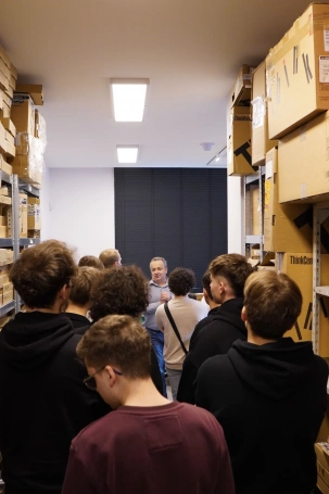 Zdjęcie nr 10 z galerii Wizyta studyjna studentów Akademii WSB w firmie Infonet Projekt