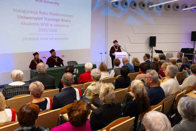 Zdjęcie nr 11 z galerii Uniwersytet Trzeciego Wieku Akademii WSB w Jaworznie rozpoczął działalność