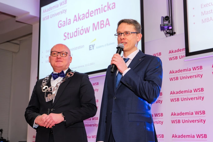 Zdjęcie nr 3 z galerii Gala Studi&oacute;w MBA Akademii WSB: kompetencje, kt&oacute;re kształtują lider&oacute;w