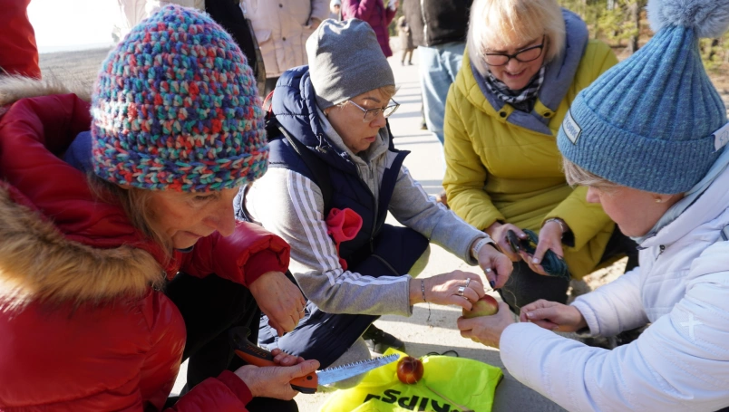 Zdjęcie nr 10 z galerii Przedświąteczne spotkanie z naturą &ndash; Słuchacze UTW na Pustyni Błędowskiej