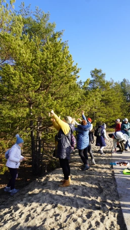 Zdjęcie nr 17 z galerii Przedświąteczne spotkanie z naturą &ndash; Słuchacze UTW na Pustyni Błędowskiej